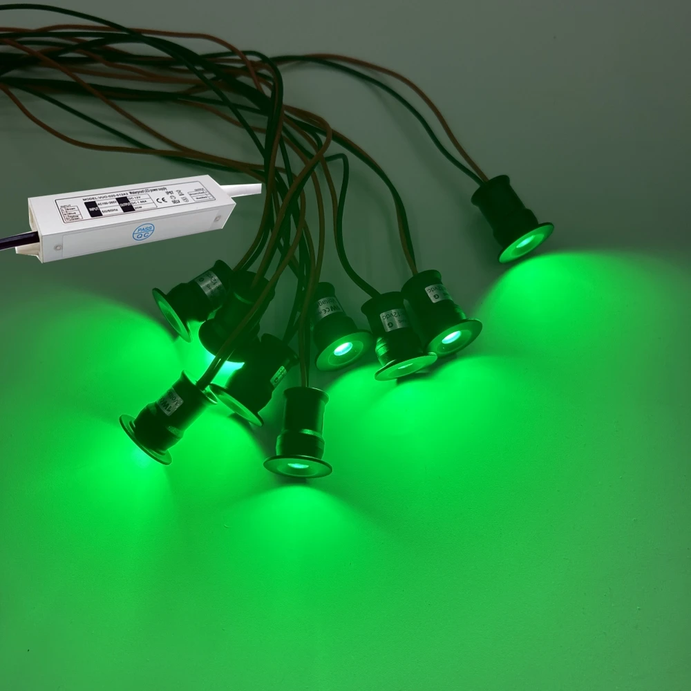 

Mini Spotlight Blue Green Red Decorate Downlights 12V Indoor Recesseed Ceiling Lights Hotel Party KTV Stage Stair Spot Lighting