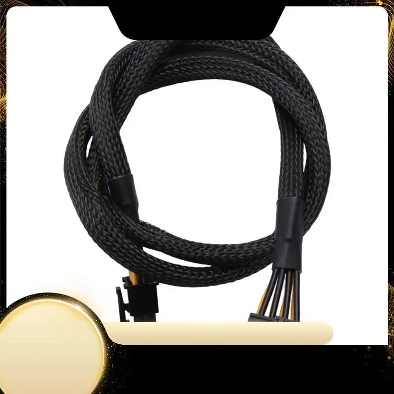 CPU 8 Pin Male To CPU 8(4+4) Pin Male,EPS-12V Motherboard Power Adapter Cable For EVGA Modular Power Supply 32 Inches