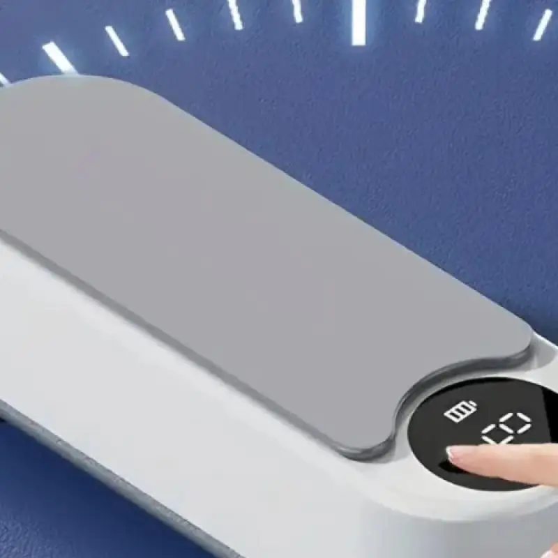 Nettoyant à ultrasons pour bijoux pour bagues, montres, lunettes, prothèses dentaires | Charge USB portable, machine de nettoyage professionnelle ABS