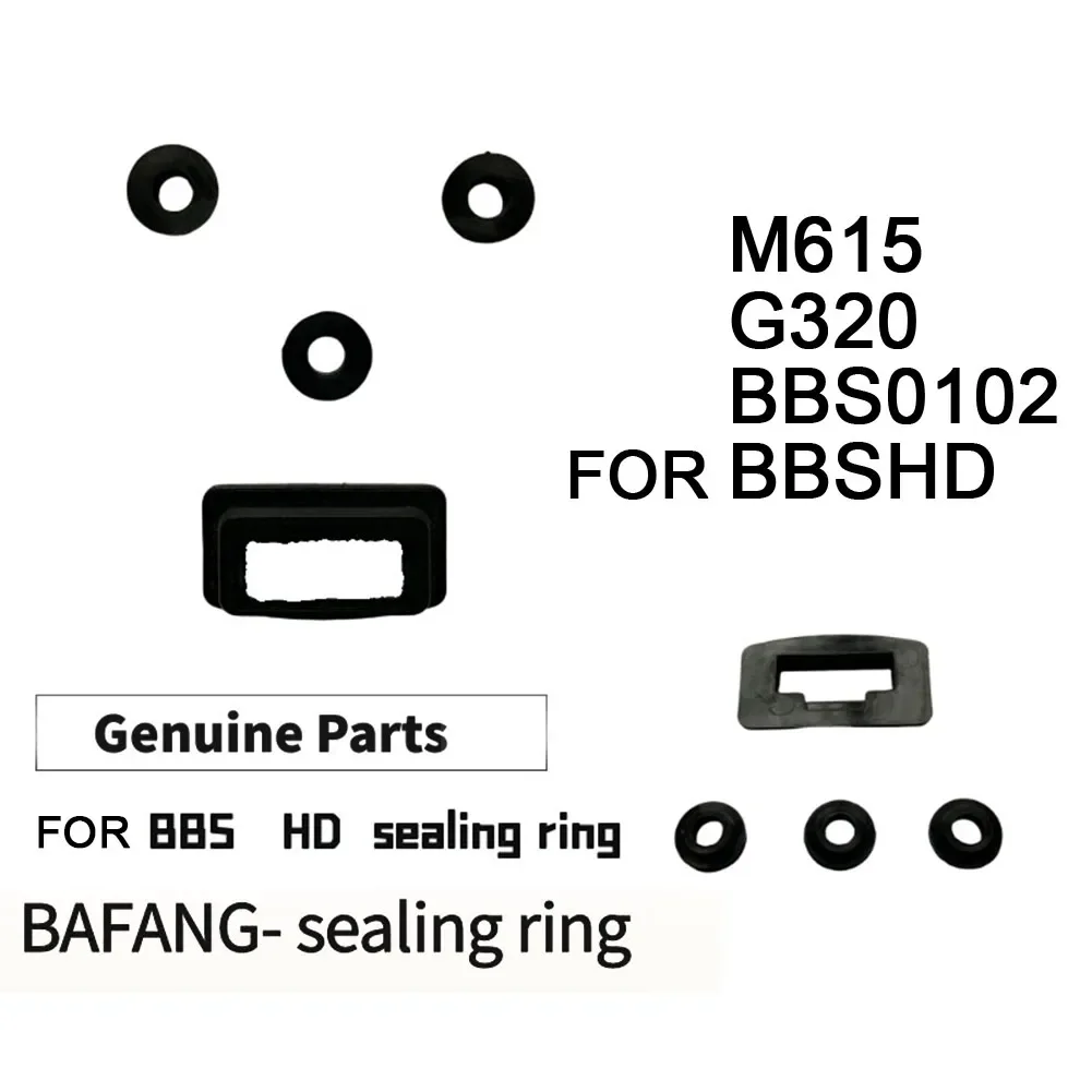 For Bafang MidMotor Hall Seal Ring BBS01 BBS02 BBSHD Rubber SealRing M615 Hall SealRing Replacement Electric Bike Part