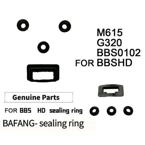 Bafang MidMotor 홀 도장 링, BBS01 BBS02 BBSHD 고무 씰링, M615 홀 씰링 교체 전기 자전거 부품