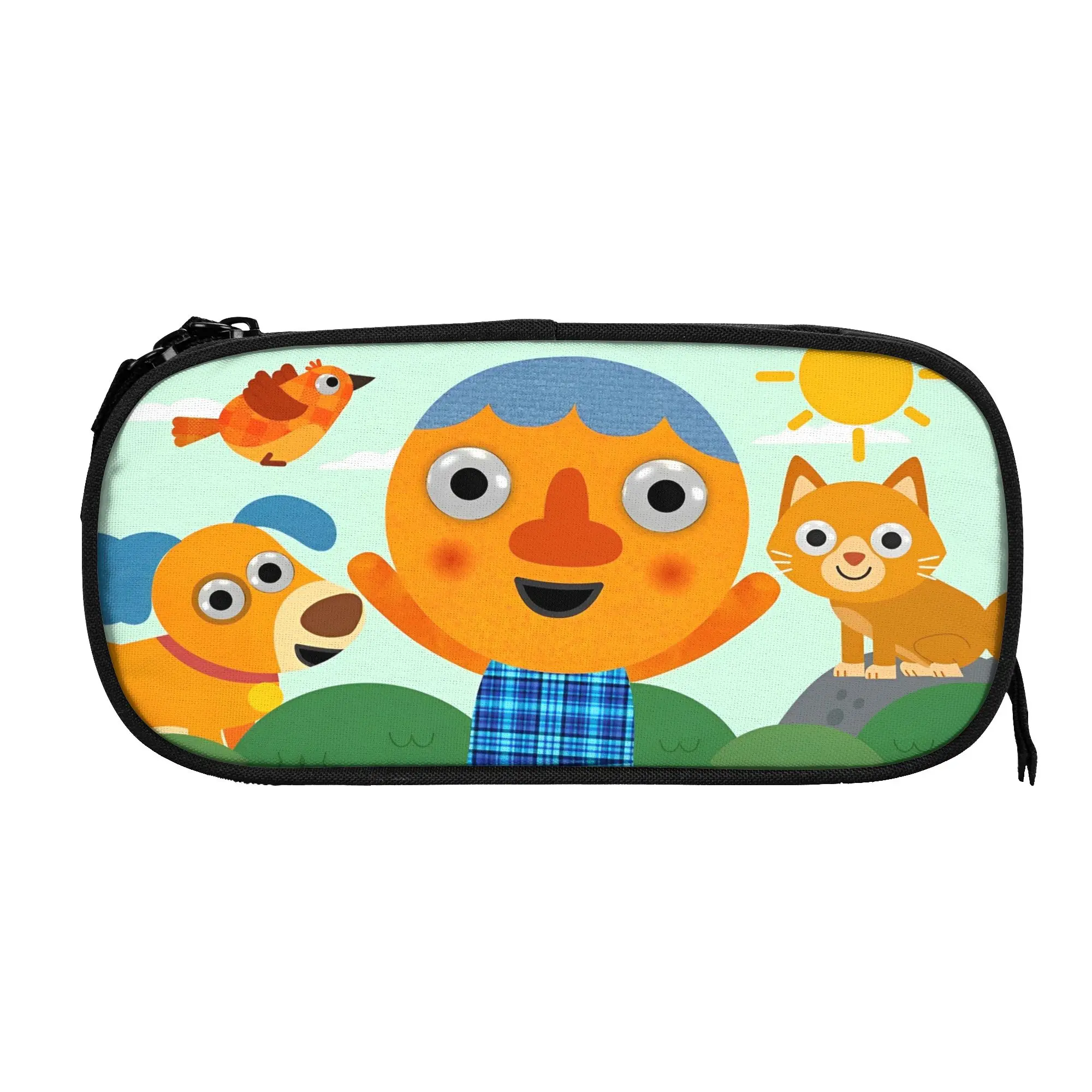 Noodle & Pals Micro Super Simple Pencil Cases Classic   Pen Bag for Student Big Capacity School Supplies Cosmetic Pencilcases