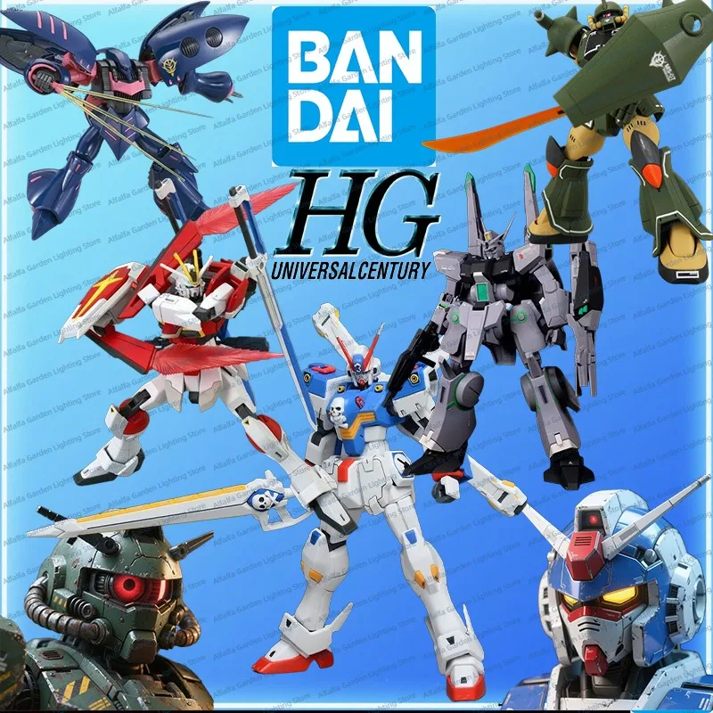 Bandai HGUC Web Excl. - Pale Rider RX-80PR Lnd Hv, RX-78-2 21C R, GM II Half St, Jegan A F91 V, Jegan De ECOAS C - Modèle Gundam