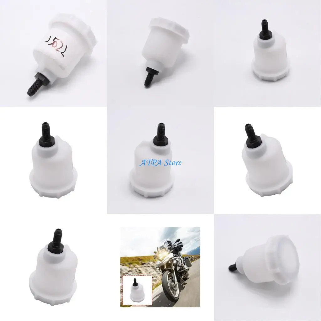 U13C مؤشر مستوى الزيت الشفاف خزان قابض الفرامل هيكل بلاستيكي قوي