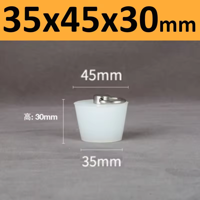 Conical Silicone Plugs With D Ring Waterproof Sealing Cover High Temp Hole Stopper For Bottle/Fish Tank/Barrel - Image 40