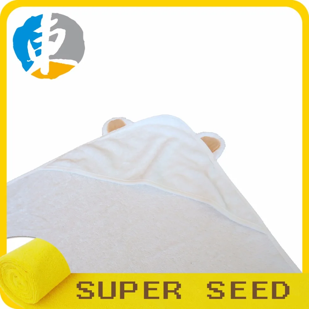 SuperSeed AB-11503 органическое бамбуковое милое детское полотенце с капюшоном из бамбука