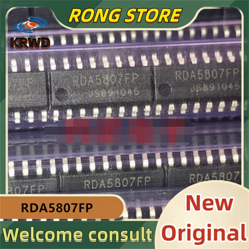 

25 шт. RDA5807FP новый и оригинальный RDA5807 SOP16