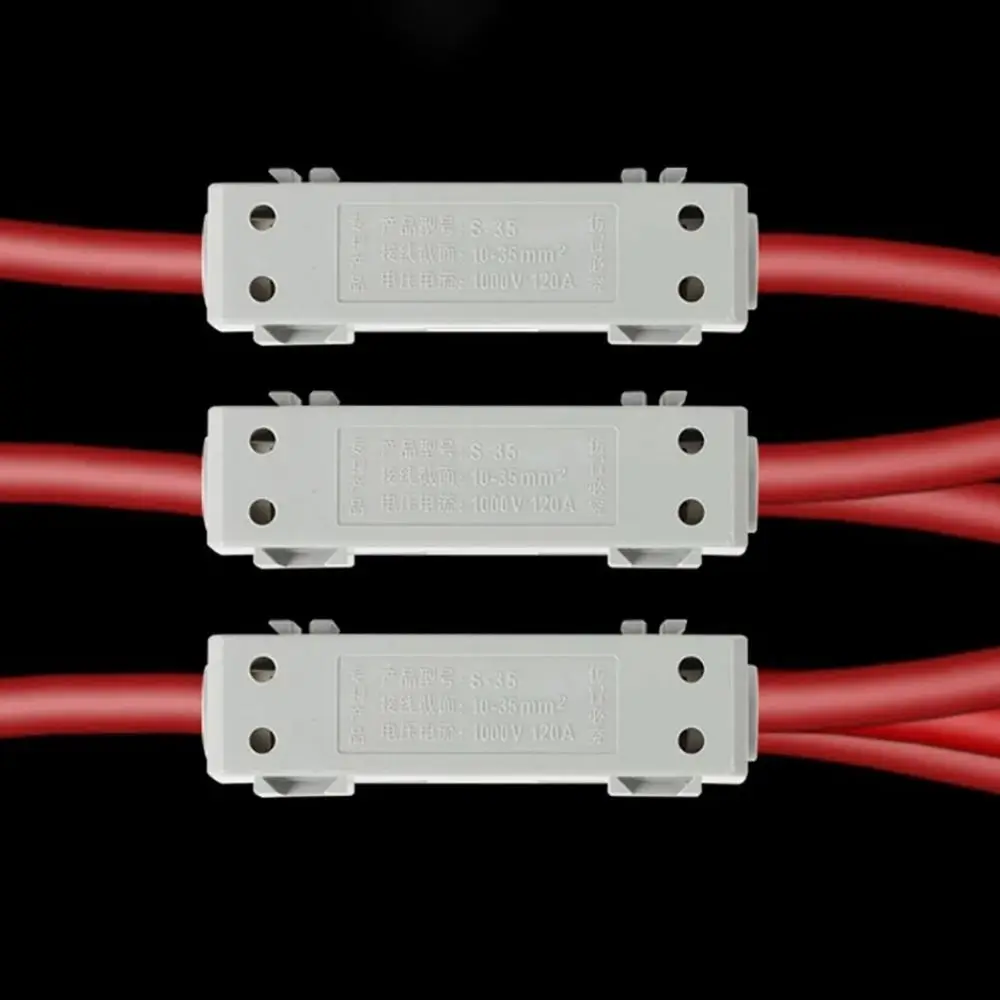 New Spliceable High Power Splitter Brass Reusable Quick Terminal Block Wire Connector Electrical