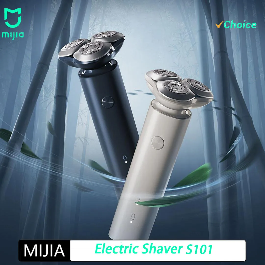 オリジナル新しい-mijia-電気シェーバー-s101-強化されたシェービングマシン男性用カミソリ防水ドライウェットシェービングひげトリマー