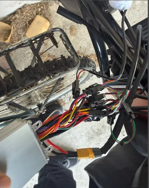 JH4AJ7389DZBL DC48VMotor Controller(customized)  Model Electric Bicycle Accessories