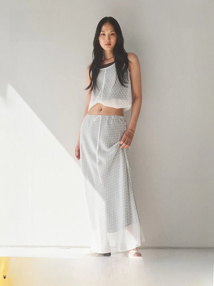 

H&M Women's Loose round Neck Embroidered Floral Shirt Fashionable Commute Top Casual Style Polyester Fiber Summer 2025