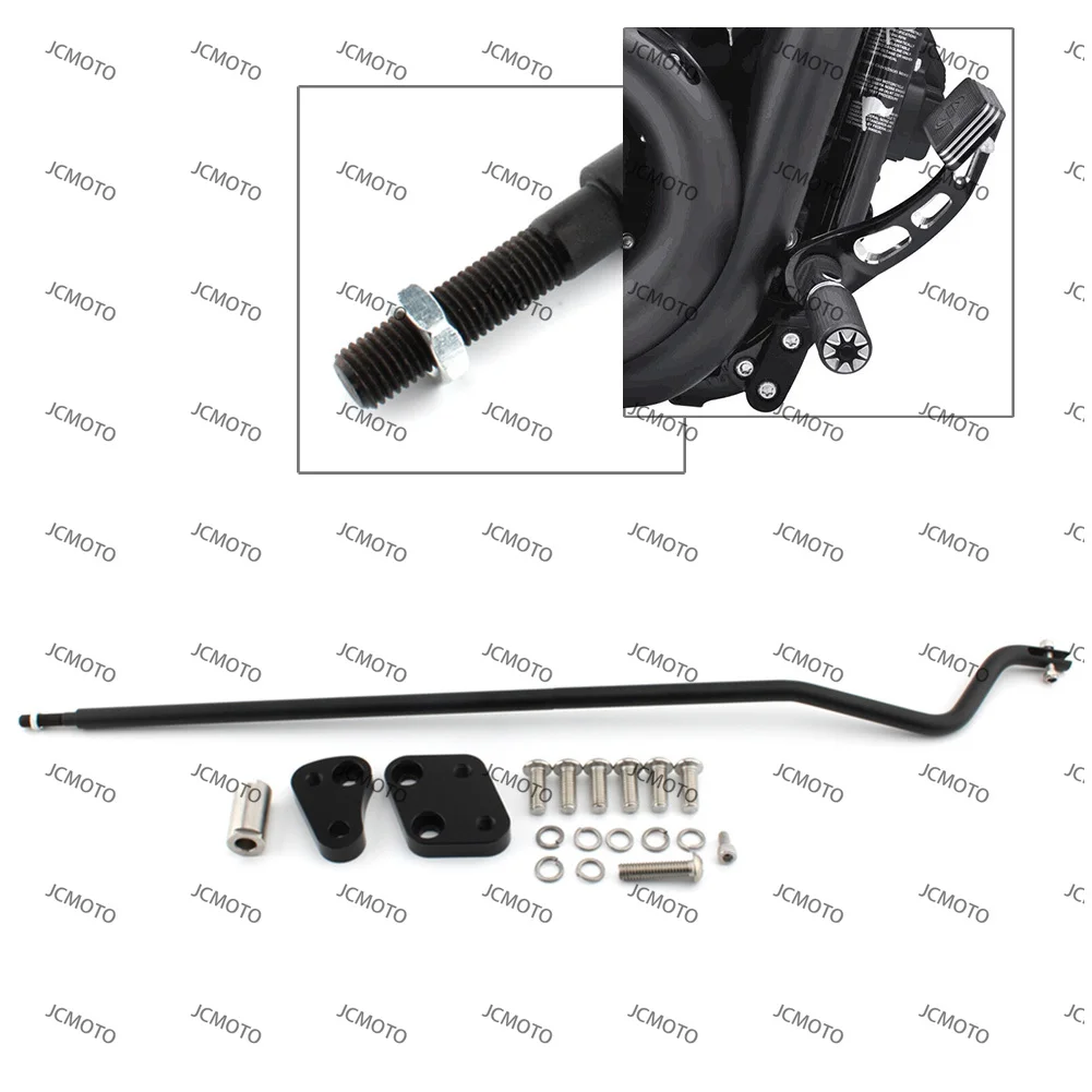 

Black Aluminum For Harley Davidson FXD 2006-2017 Motorbike Front Reduced Reach Forward Control Adapter Kit