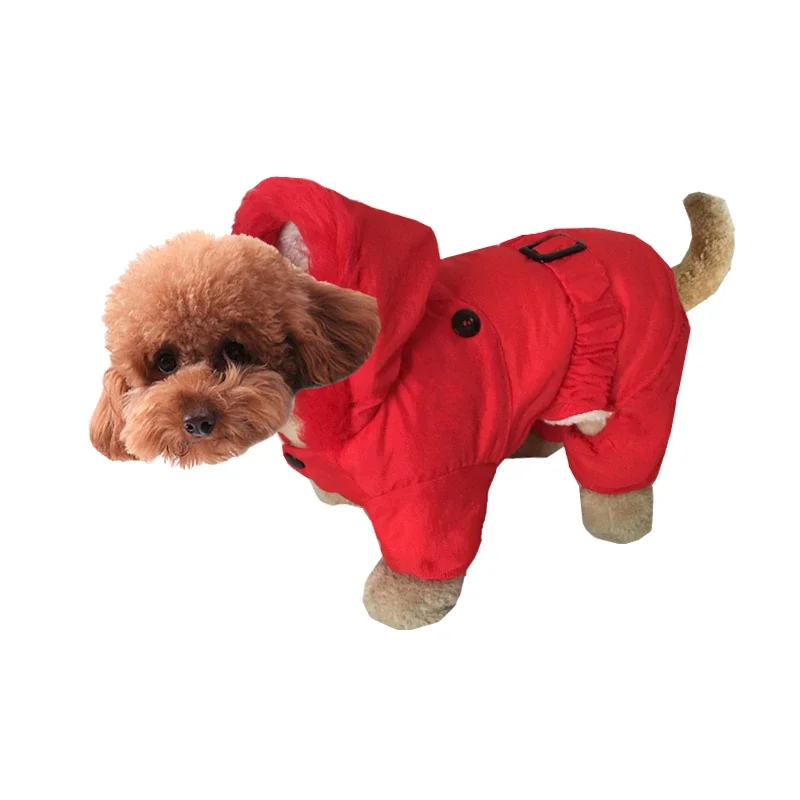 Cloth for Dogs Warm Eu Waist Style Pet Puppy Dog Winter Clothes Teddy Dogs Vip Chihuahua Qiu Dong Outfit Dogs Clothing