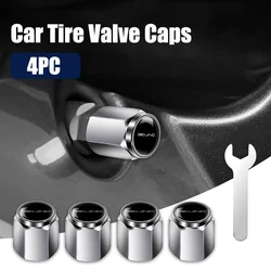 4pc/Set Metal Car Wheel Tire Valve Air Stem Cap For BAIC Beijing BJ20 EV2 EV5 BJ40 BJ80 EC3 EC5 EU5 EX3 EX5 X7 EU7 Accessories