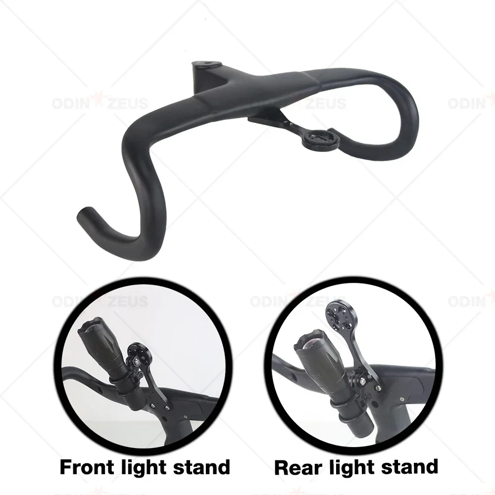Integrated Road Handlebar with Free Mount, 1:1,Original,Road Bike Accessories,Only Matte Carbon, Aero,380mm,400mm,420mm,440mm,