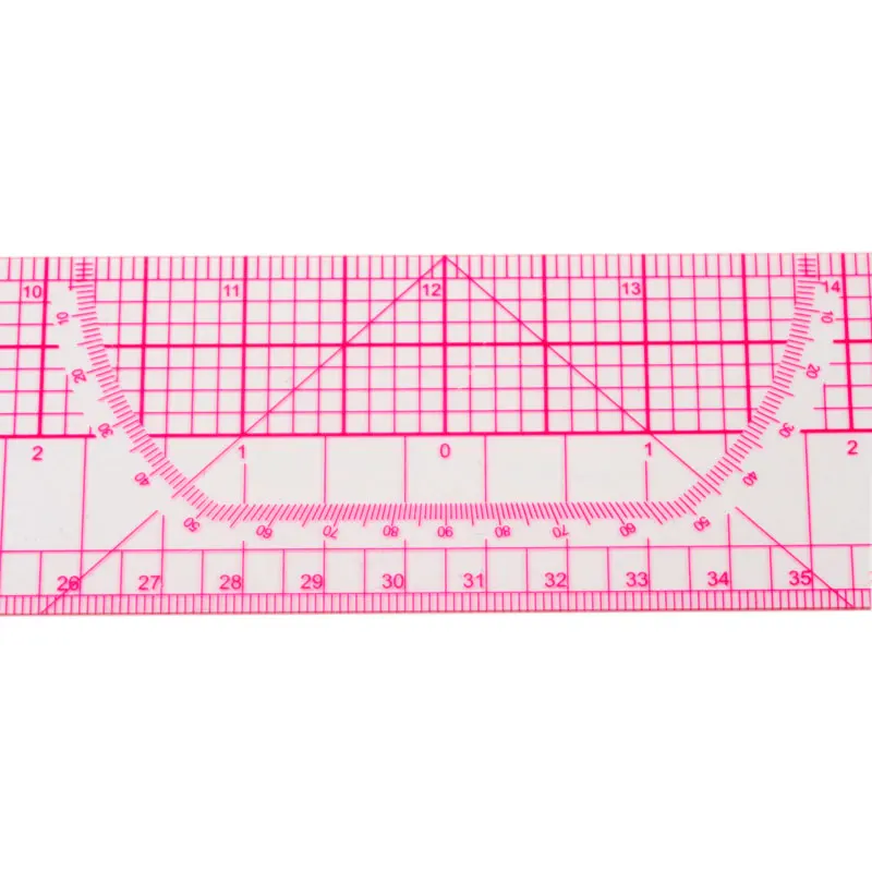 B-97 Grading Ruler Dressmaking Pattern Play Platemaking Tools 60CM Long Multifunction Built Scale