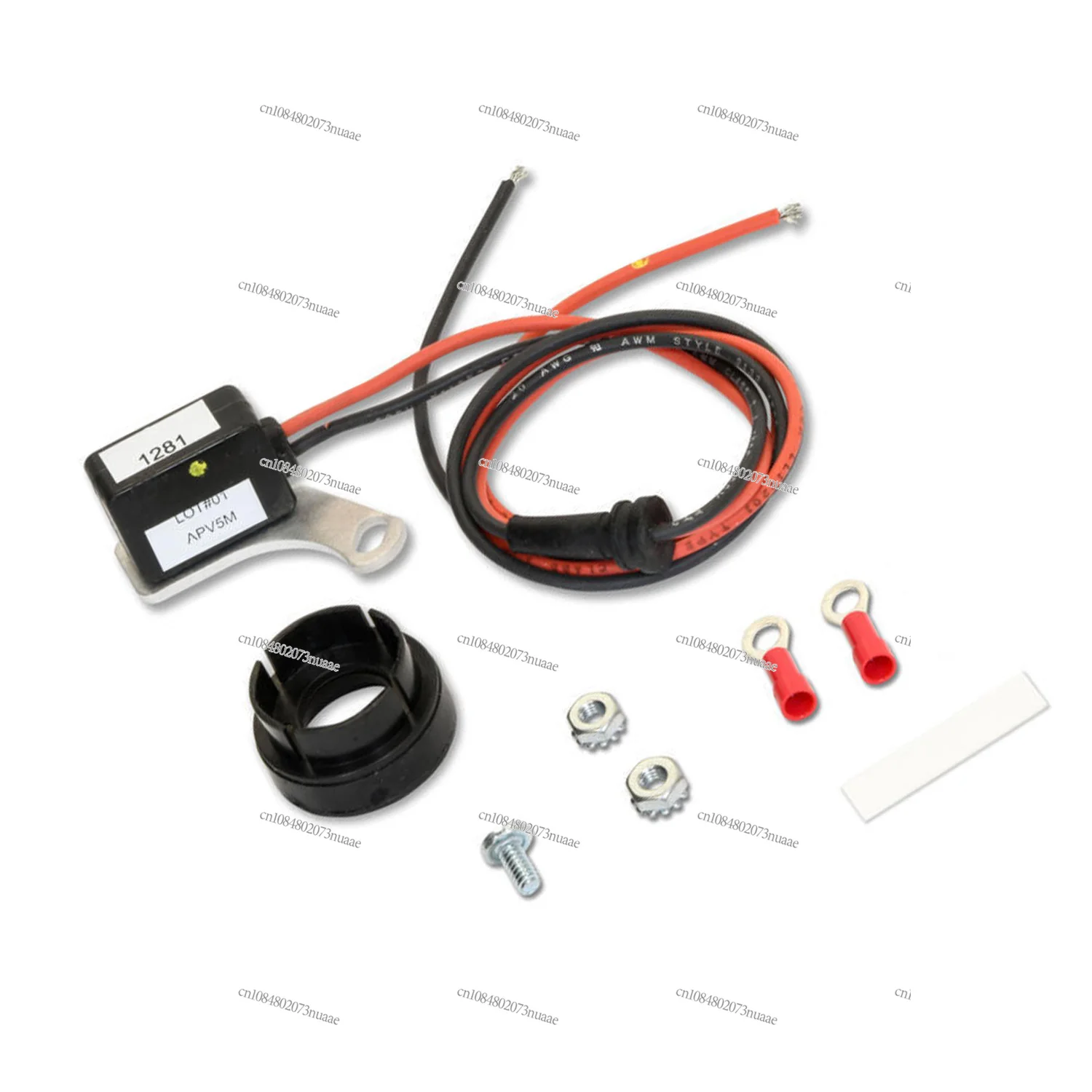 

Points-to-Electronic Conversion Kit 1281 Ignitor for 57-74 Ford V8 Engine Parts Exhaust Systems Electronic Ignition Accessories