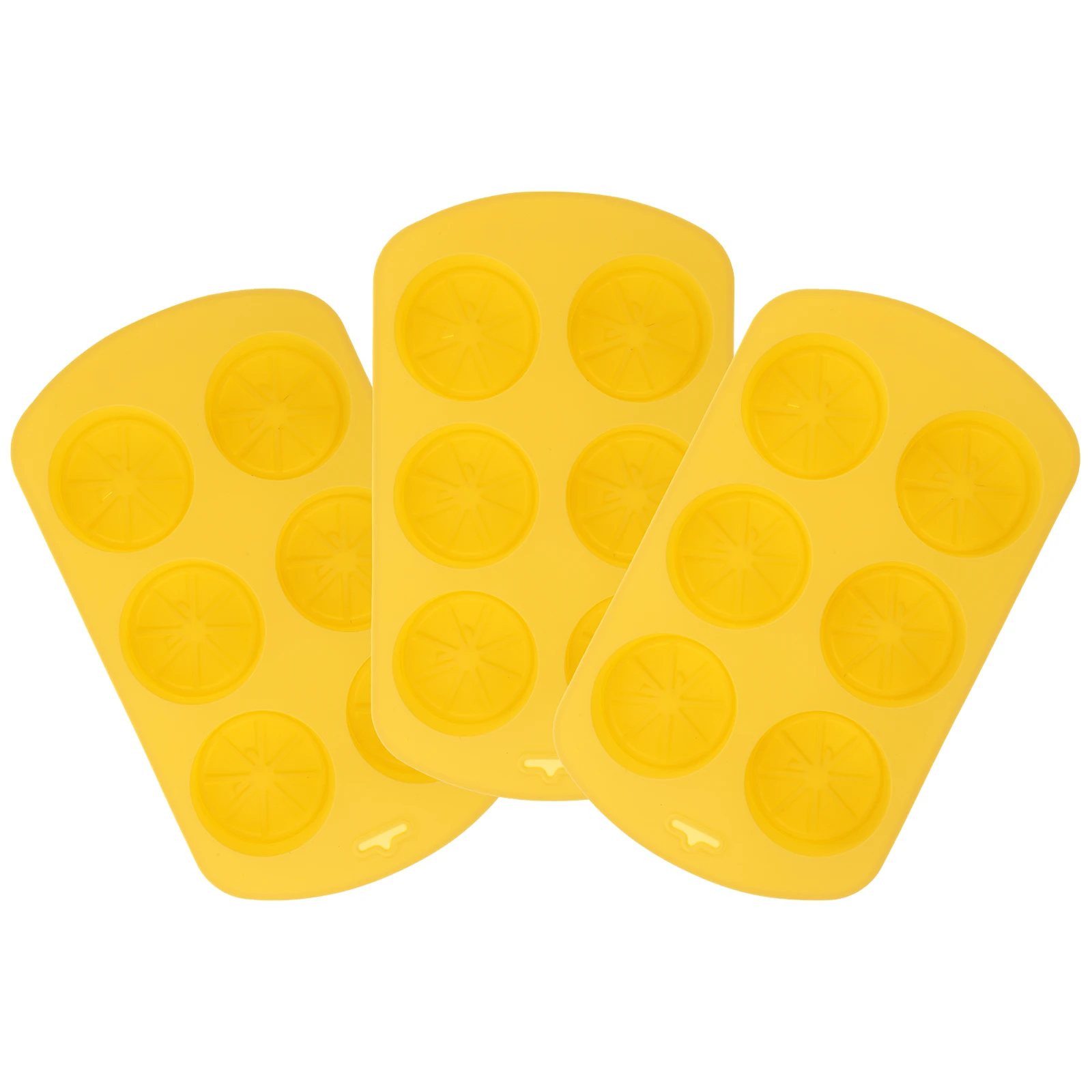 

3pcs Silicone Lemon Molds for Making Soap Handcrafting Unique Resin Epoxy Shaped Baking Flexible DIY Crafts Mold