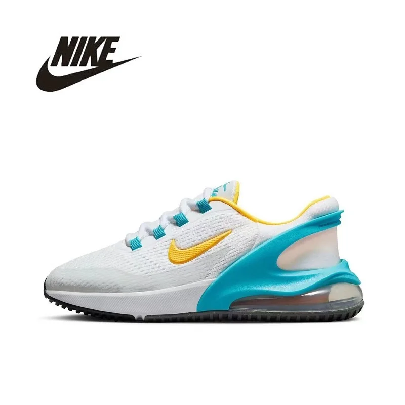 Novidades Nike-Air Max 270 Homens Mulheres Sneakers Triplo Preto Arco-íris Esportes ao ar livre Jogging Walking Running Shoes Tamanho 36-45