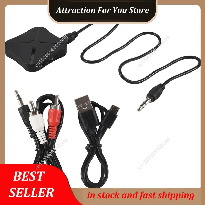 Hot Selling Bluetooth 5.0 Transmitter Receiver 2 In 1 Bluetooth Adapter 3.5 Mm Jack For Simultaneous Use Of Tx And Rx 2 Devices