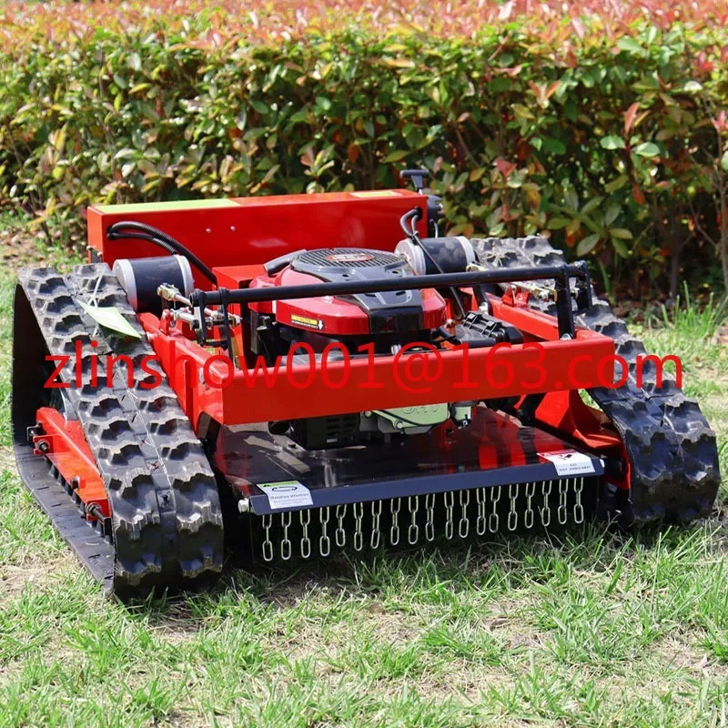 Ht550c Crawler Mower Intelligent Remote Control Mower Riverbank Slope Mower