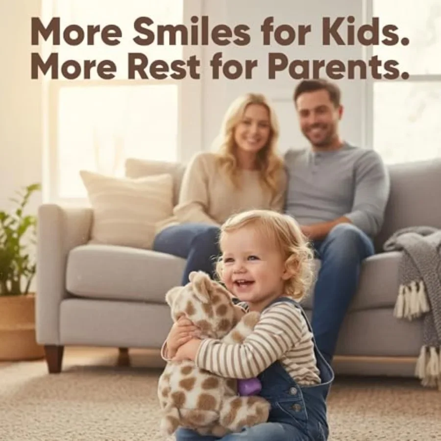 التفاعلية محشوة الحيوان الزرافة الحديث ألعاب من نسيج مخملي مع الموسيقى تسجيل صوتي اللمس تغذية محاكاة الغناء الحيوانات المحشوة