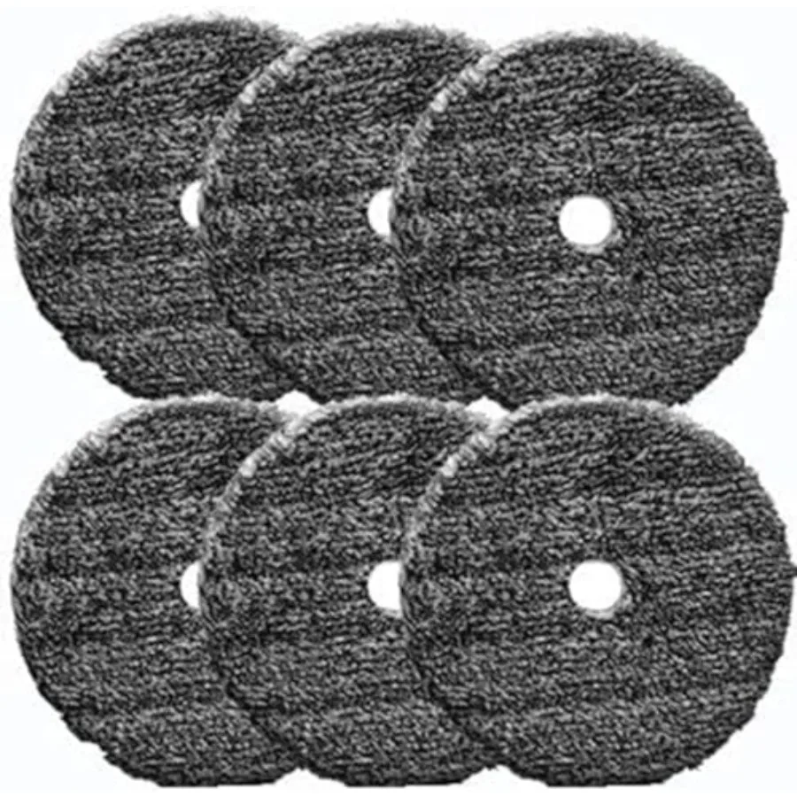 

URO-Fiber Microfiber Pad for Car Compounding Cutting Buffing Waxing and Polishing - Compatible with Long-Throw High-Action Dual