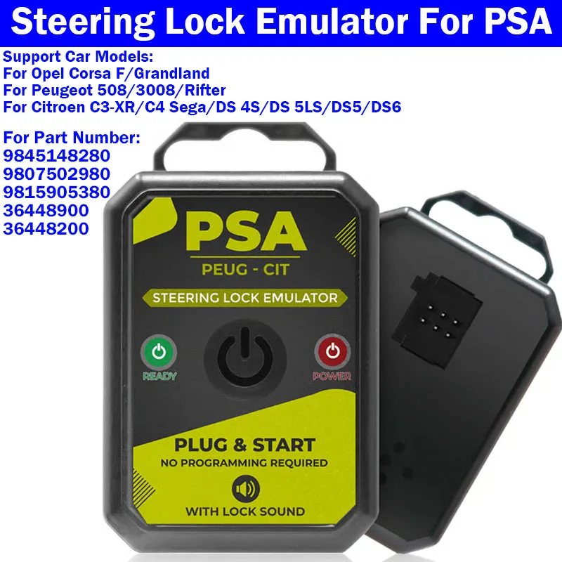 Universeller Lenkradschloss-Emulator Simulator für BMW/ Renault/ Land Rover/ Mercedes Benz/ Volvo/ Ford/ MB/ Opel/ PSA/ Jeep und Mehr – Detail 2