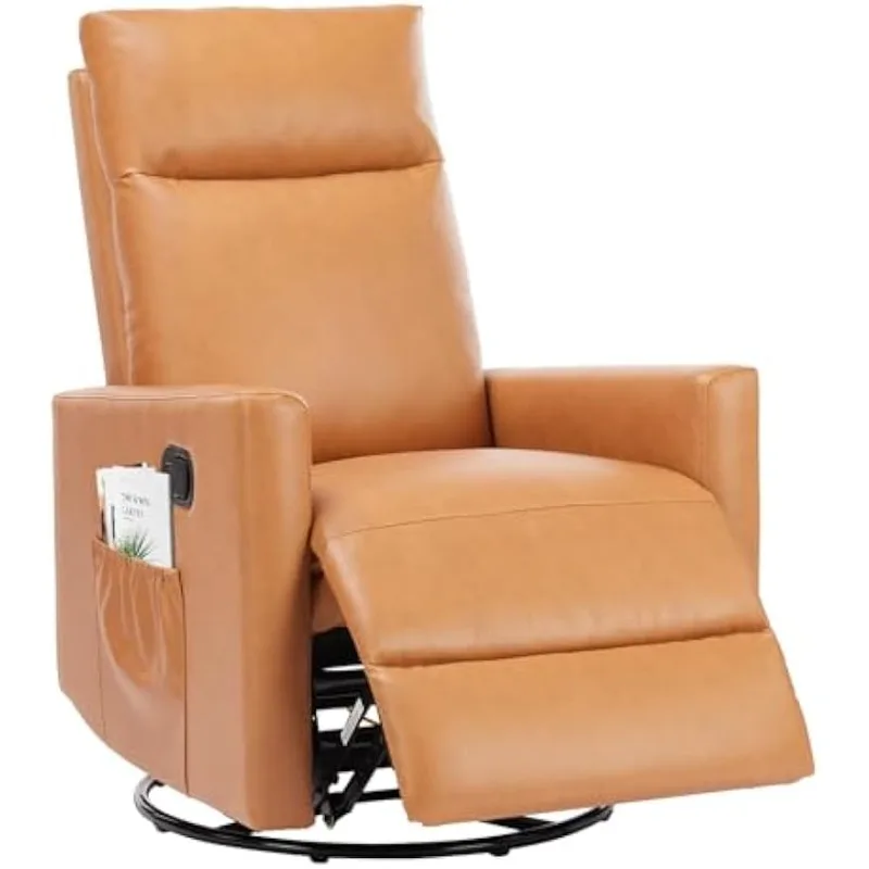 

Recliner Chair, 360 Swivel Rocker Chair for Adults, Glider Rocker Recliners, Nursery Chairs for Living Room, High Ba