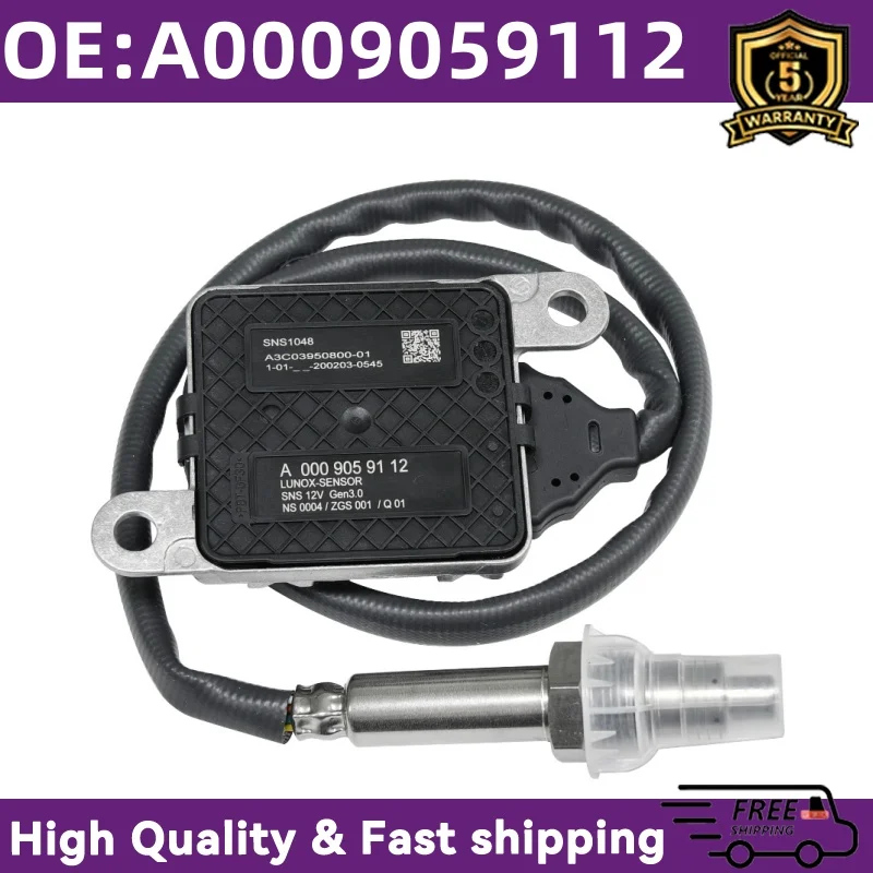 

NOX Датчик оксида кислорода и азота A0009059112 для Mercedes Benz W907 W910 A238 C238 C257 E200 E300 W213 S213 Sprinter 2500 3500