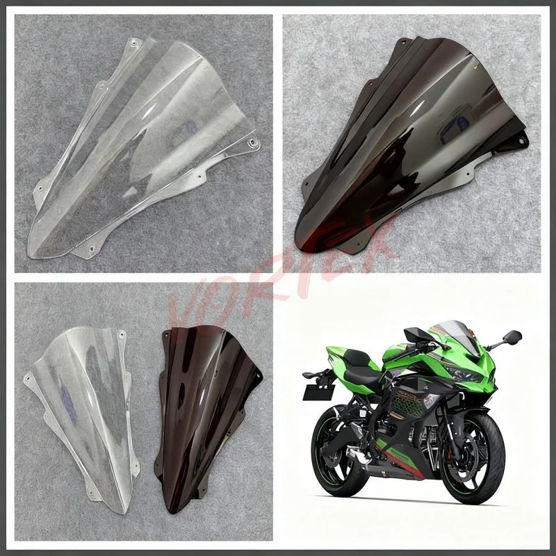 ZX4R ZX25R ZX4RR Windshield Wind Screen Deflector Shield For KAWASAKI ZX 4R 4RR 25R ZX4R ZX25R ZX-4R ZX-4RR ZX-25R 2020-2024