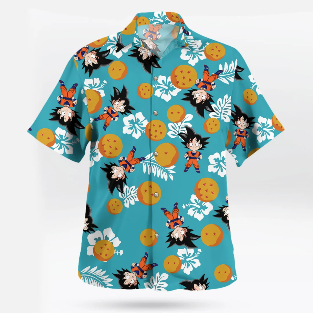 2026 Goku Dragon Ball 하와이 애니메이 - Summer Vibes Clothing Men 리뷰 및 가격