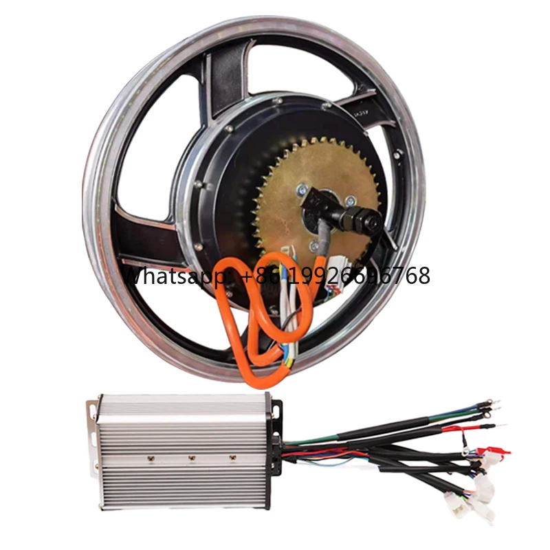 

New Hot Sale Motorcycle Electrical System 17inch 2000W-3000W BLDC Motor Kit IP54 Waterproof Aluminum Material
