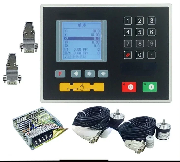 appropriat CNC System Bending Machine Control System Plate Shears Controller with Encoder Power Supply