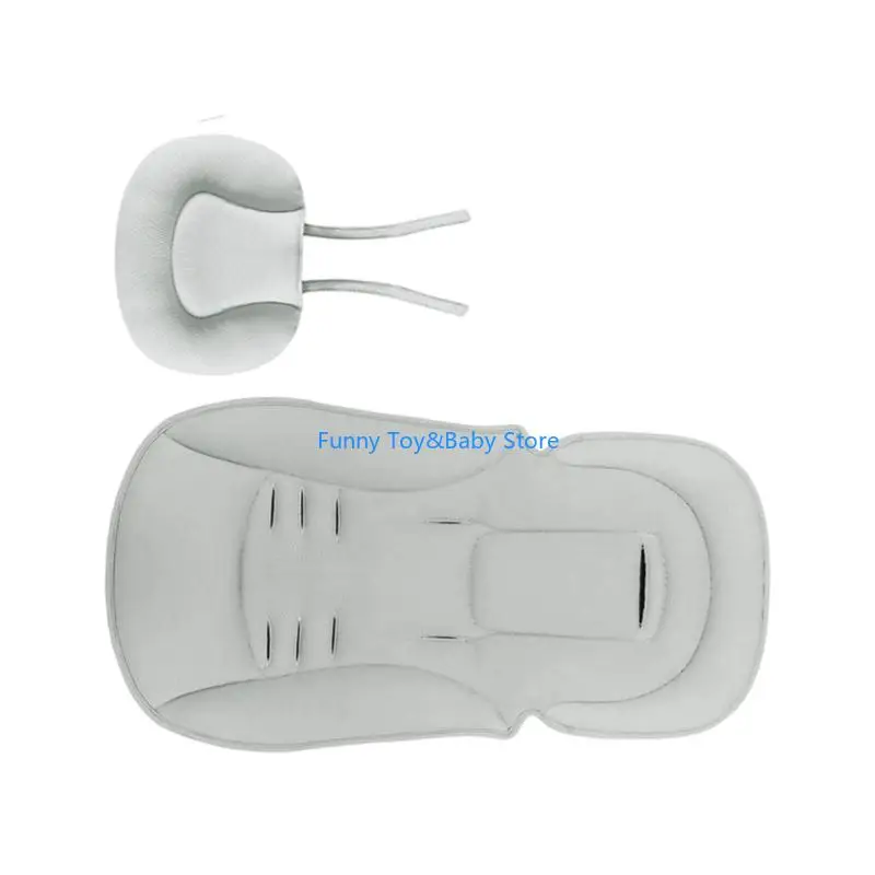 ملحقات عربات الأطفال المريحة، حواف معززة، وسادة قطنية قابلة للغسل في الغسالة C90B #4