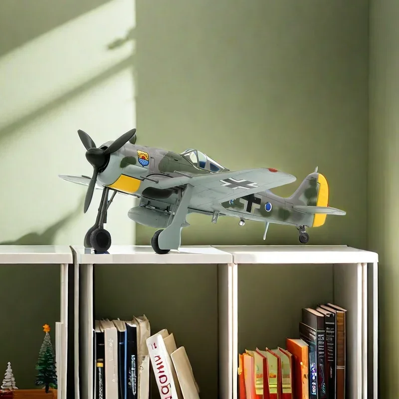 2024 New Home Decor1/72 Scale 36363 Luftwaffe FW190A-8 Militarized Combat Aircraft Fighter JG-5 Wing Model Collection Toys Gifts