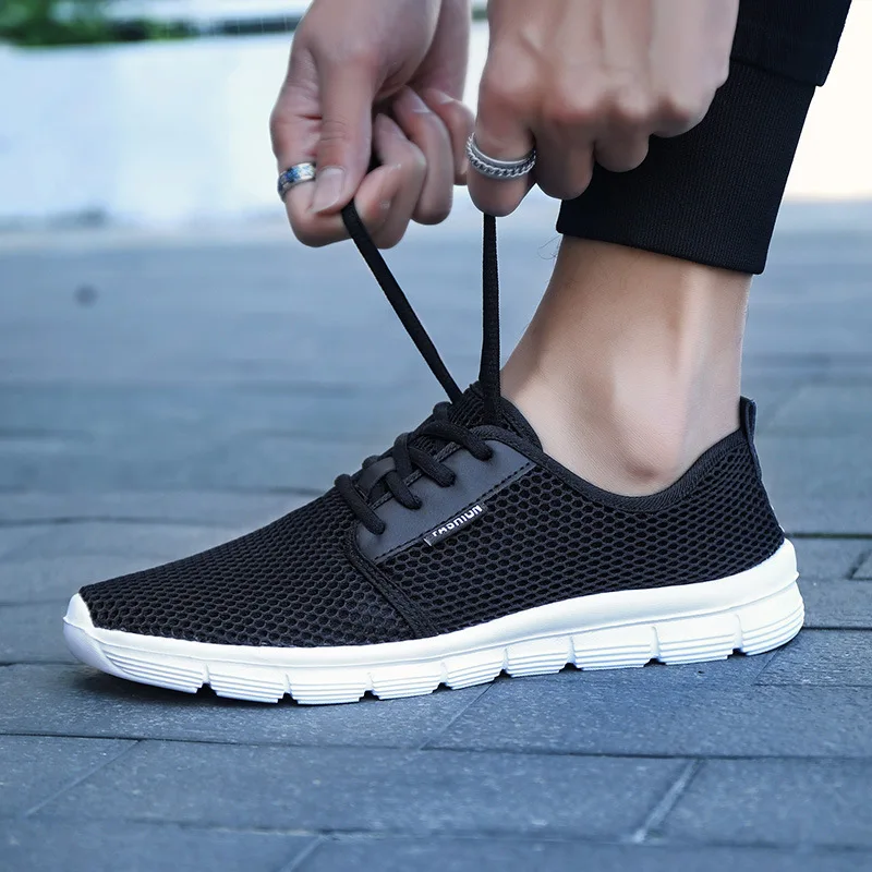 

Pop casual shoes men's summer sneaker large size outdoor running breathable beach woman couple lightweight sports shoes Nice