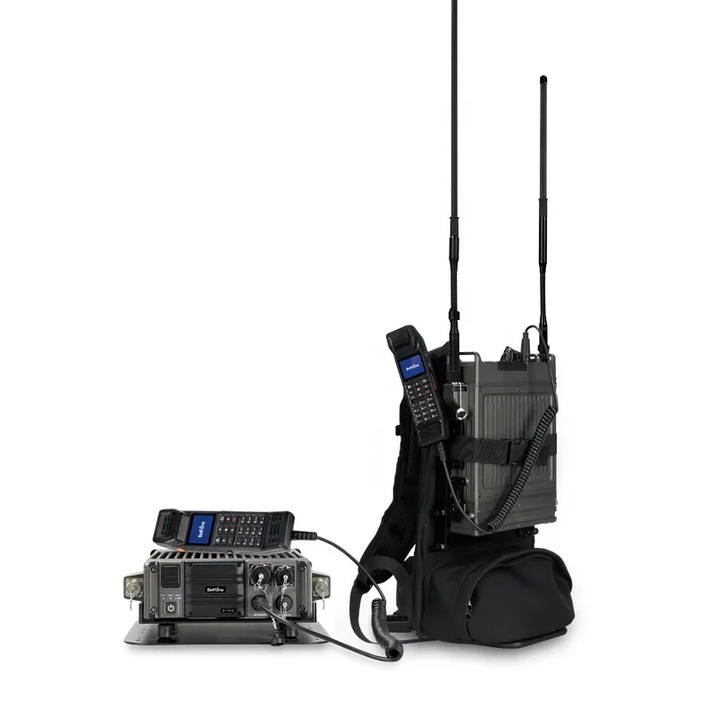 BelFone IP68 DMR VHF UHF Band Manpack Repeater Mobile Radio Station