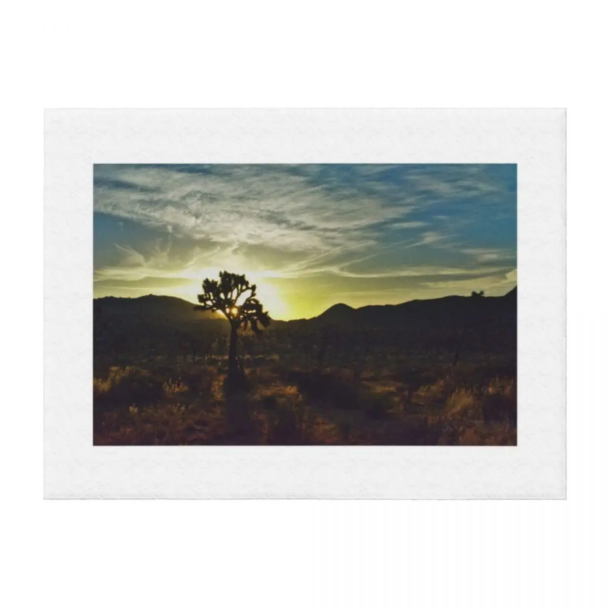 

Joshua Sunrise Throw Blanket Soft Big Soft Plush Plaid Stuffeds Thins Blankets