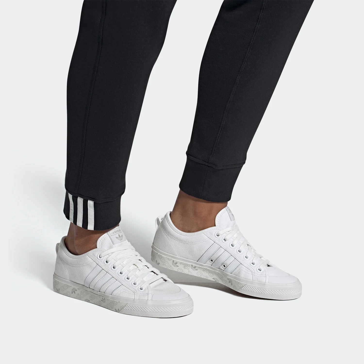 

Оригинальные повседневные кеды Adidas New Three Leaves NIZZA унисекс EE5602