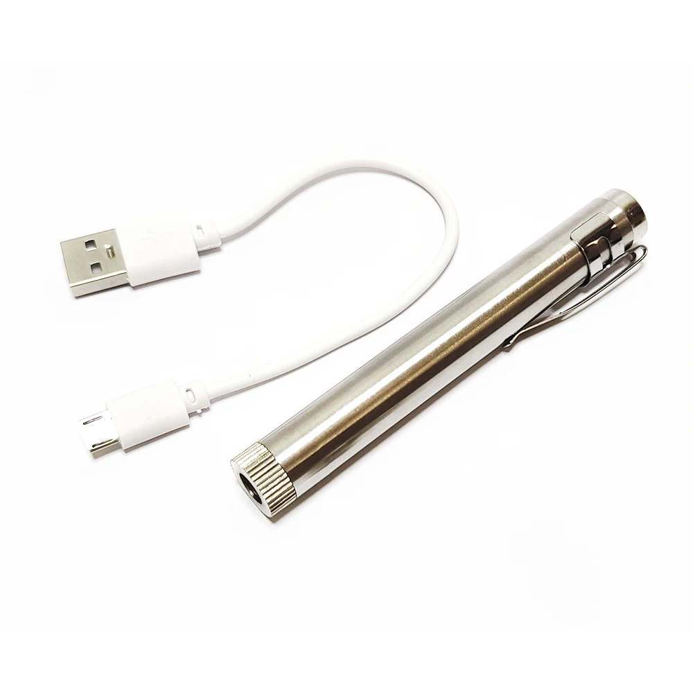 650nm 30mW Handheld Mini Dot/Line/Cross Red Laser Module Focusable Positioning USB