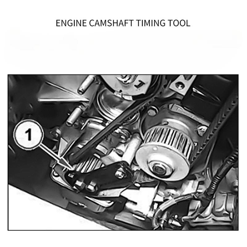 Engine Camshaft Alignment Timing Locking Tool Kit Engine Timing Tools Set  Fiat 500/ Punto Evo/Panda / 1.1 1.2 1.4liter 8v