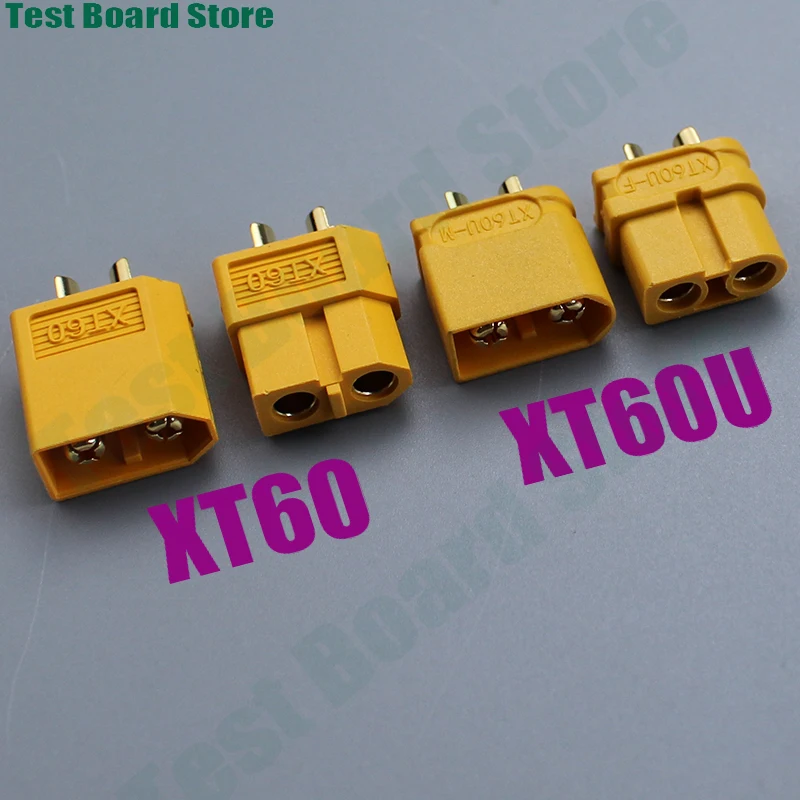 1Piece XT60 XT60U Male and Female Bullet Head Connector Plug for Lithium Battery Remote Control Aircraft Automotive