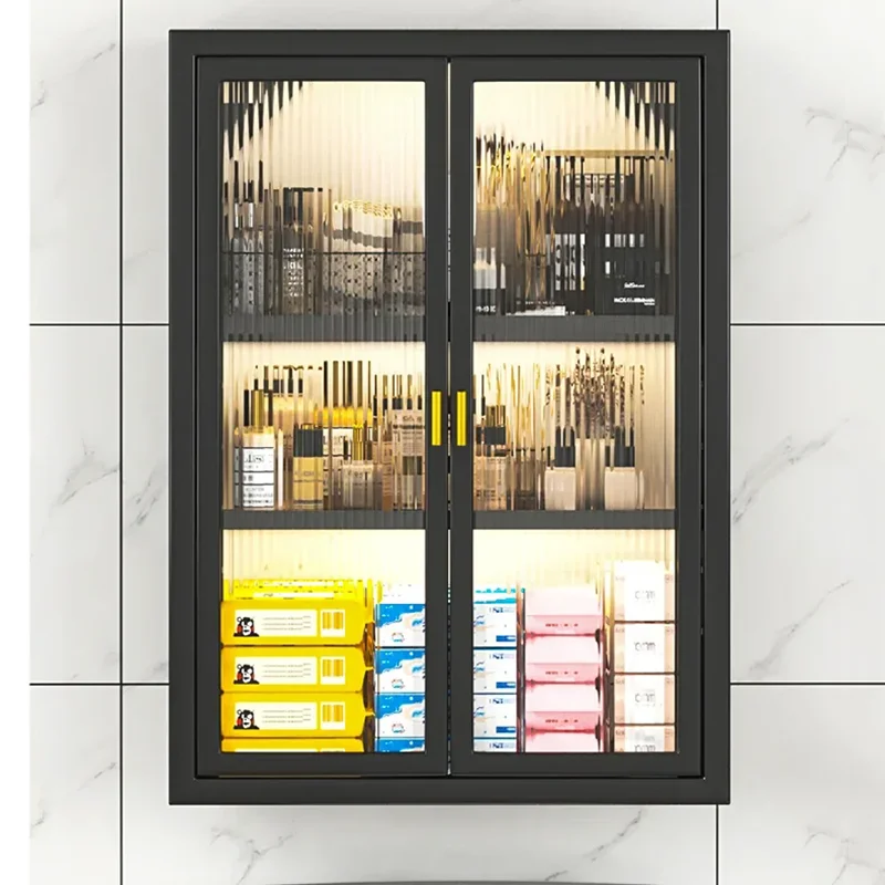 

Современный туалетный настенный шкаф принцессы без дрели, органайзер для хранения в ванной комнате, водонепроницаемые полки, органайзер Gabinete, уникальная мебель