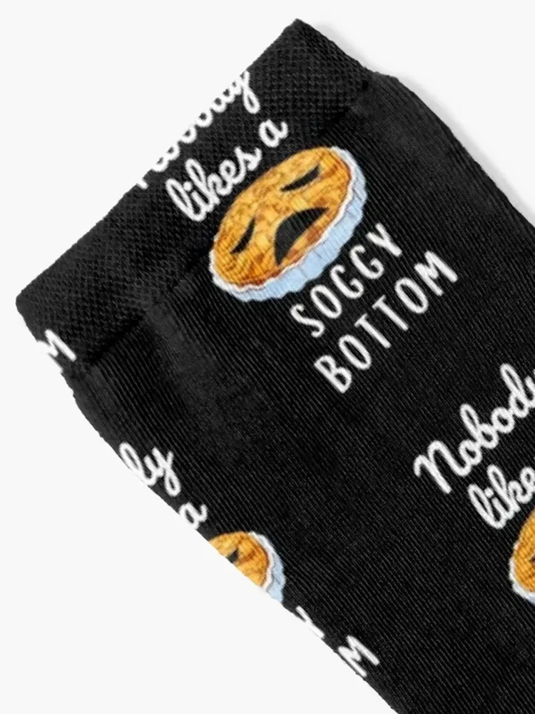 Soggy Bottom British Bake Off Cooking Chef Socks new in's Thermal man winter cotton fashionable Socks Woman Men's