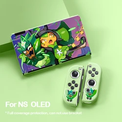 PM SV Scarlet and Violet Ogerpon Silicon Soft Protective Cover Case TPU Soft Shell for Nintendo Switch Or OLED