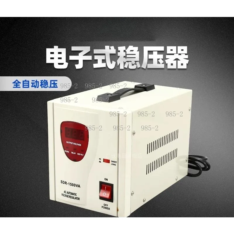 Automatic AC Voltage Stabilizer 500VA–10KVA, 220V Household Voltage Regulator for Home Electronics & Appliances