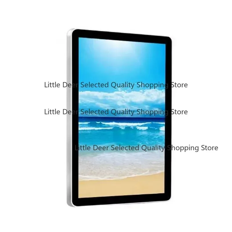 27 32 43 49 Inch  4K  Thin  Wall Mounted Advertising Lcd Touch Screen Digital Signage Display