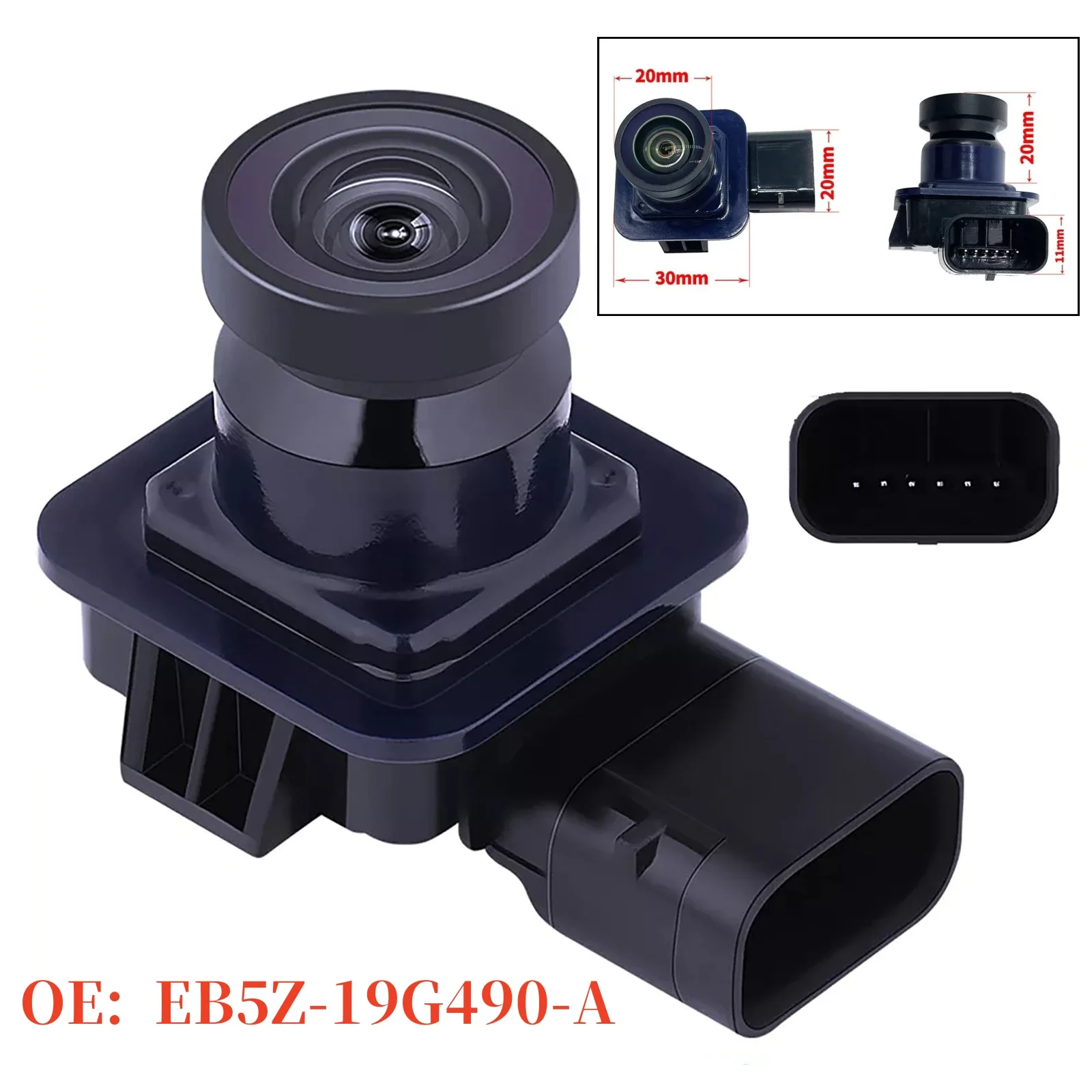 Câmera Alternativa do Estacionamento da Opinião Traseira do Veículo Acessórios do Carro Auto Substitua Eb5z19g490-a Ford Explorer 20112023 Eb5t19g490aa 1pc a