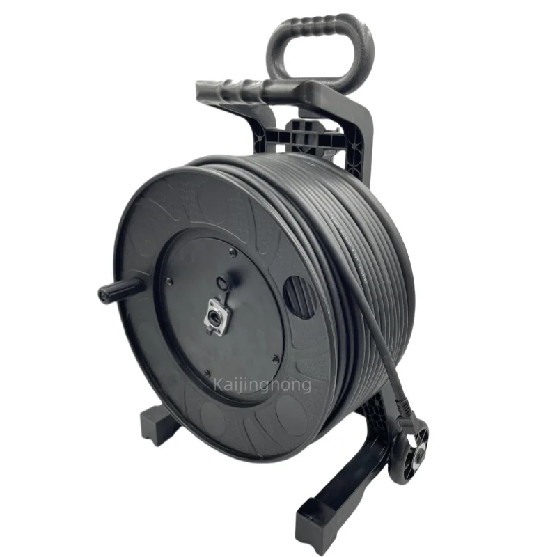 Cable múltiple de red SFTP Cat6a con bobina de cable Tambor 100 m